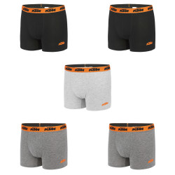 Lot de 5 Boxers homme en coton KTM