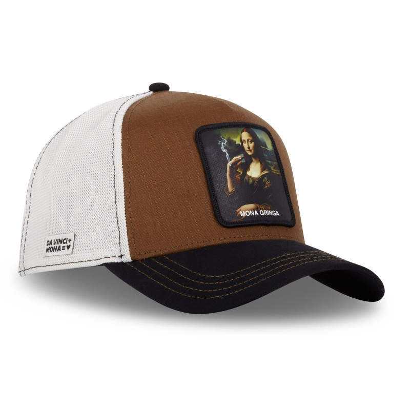 Casquette homme trucker effet bamboo finitions premium Mona chica Casquette homme trucker effet bamboo finitions premium Mona chica