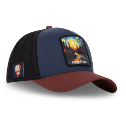 Casquette homme trucker effet bamboo finitions premium Starry Night