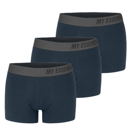 Lot de 3 Boxers homme en coton Bio uni Gots