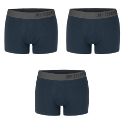 Lot de 3 Boxers homme en coton Bio uni Gots