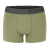Lot de 3 Boxers homme en coton Bio uni Gots