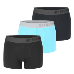 Lot de 3 Boxers homme en coton Bio uni Gots