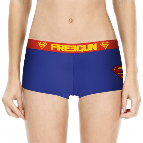 SHORTY FILLE COTON SUPERMAN