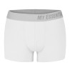 Lot de 3 Boxers homme en coton Bio uni Gots