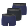 Lot de 3 Boxers homme en coton Bio uni Gots