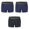 Lot de 3 Boxers homme en coton Bio uni Gots