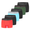 Lot de 6 Boxers homme en coton Bio uni Gots