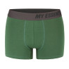 Lot de 6 Boxers homme en coton Bio uni Gots