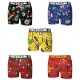 Lot De 5 Boxers Garcon Freegun