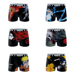 Lot de 6 Boxers homme Naruto
