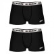 All Blacks, Lot De 2 Boxers Coton Homme