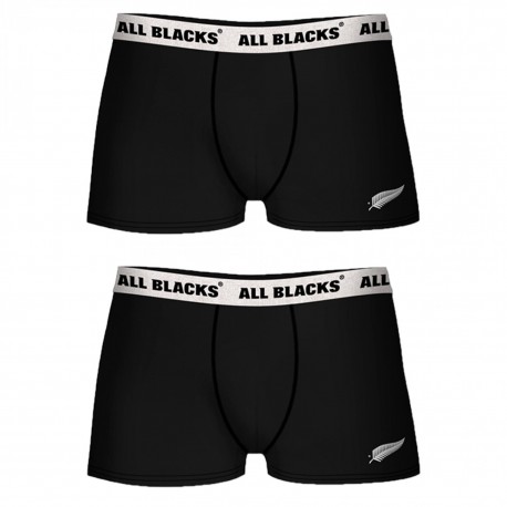 All Blacks, Lot De 2 Boxers Coton Homme