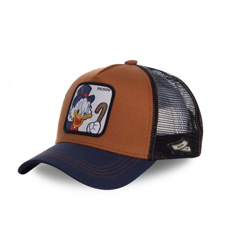 Casquette Capslab Disney Picsou Marron