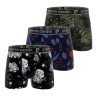 Lot de 3 boxers homme Flowers