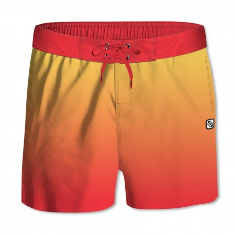 Boardshort Garçon Dégradé Rouge