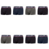 Lot de 8 boxers homme en coton French Lot de 8 boxers homme en coton French
