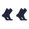 Lot de 2 Paires de chaussettes de ville en Fil d'Ecosse modèle 0110