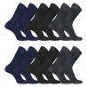 Lot de 6 Paires de chaussettes de ville en Fil d'Ecosse modèle 0110 Lot de 6 Paires de chaussettes de ville en Fil d'Ecosse modèle 0110