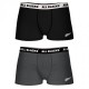 All Blacks, Lot De 2 Boxers Coton Homme