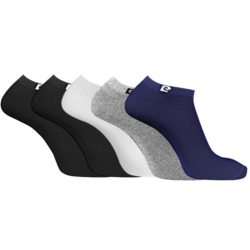 Lot de 5 Paires de chaussettes tiges courtes unies modèle PC 0372 Lot de 5 Paires de chaussettes tiges courtes unies modèle PC 0372