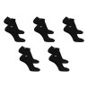 Lot de 5 Paires de chaussettes tiges courtes unies modèle PC 0372