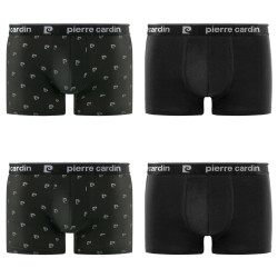 Lot de 4 boxers homme en coton Uni/Imprimé Class