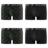 Lot de 4 boxers homme en coton Uni/Imprimé Class