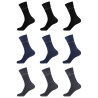Lot de 9 paire de chaussettes de ville Pierre Cardin