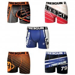 Lot de 5 Boxers Garçon FREEGUN