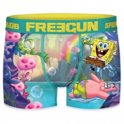 Boxer Homme Bob l'Eponge ARC EN CIEL FREEGUN