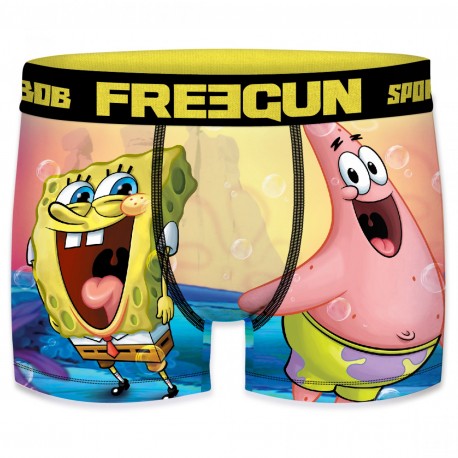 Boxer Homme Bob l'Eponge FRIENDS FREEGUN