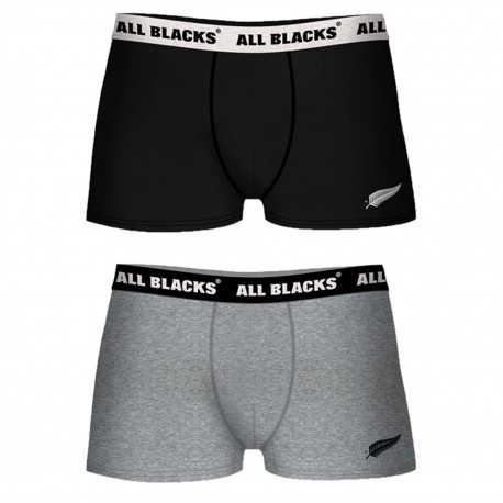 All Blacks, Lot De 2 Boxers Coton Homme