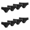 Lot de 8 Slips homme en coton
