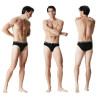 Lot de 8 Slips homme en coton