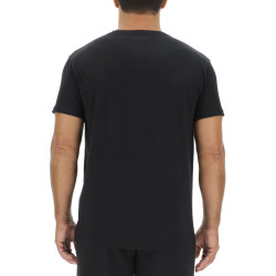 Lot de 3 T-shirts homme en coton uni col rond imprimé poitrine