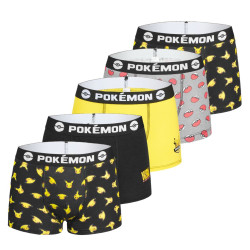 Lot de 5 Boxers coton garçon Pikachu