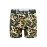 PULL IN Boxer long homme en lycra Fashion Camox Vert