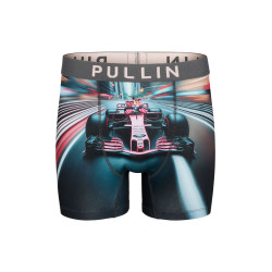 PULL IN Boxer long homme en lycra Fashion F1NYC Rose et Noir