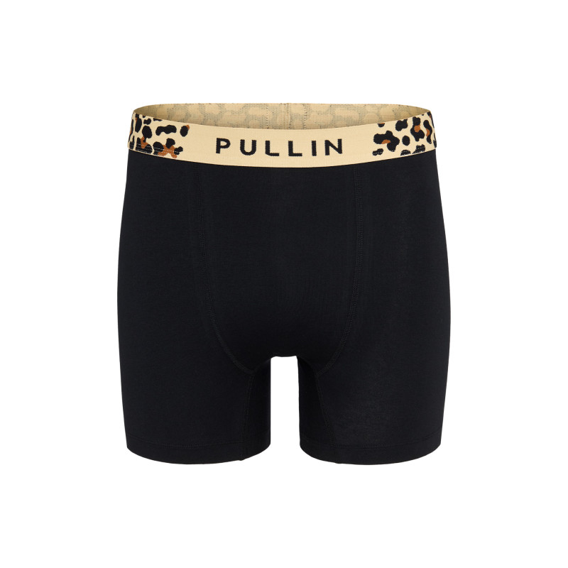 PULL IN Boxer long homme en coton Fashion LéoBlack Noir
