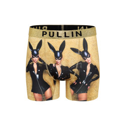 PULL IN Boxer long homme en lycra Fashion MonLapin Doré