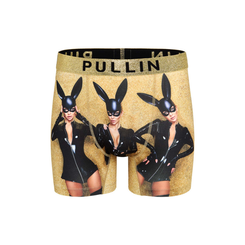 PULL IN Boxer long homme en lycra Fashion MonLapin Doré PULL IN Boxer long homme en lycra Fashion MonLapin Doré
