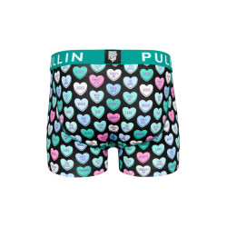 PULL IN Boxer homme en lycra Master Baby Vert et Noir