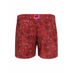 PULL IN Caleçon homme en lyocell Parachute Bandana Rouge