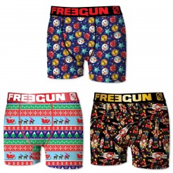 Lot de 3 Boxers Garçon FREEGUN CHRISTMAS