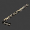 Keyring imprimé écriture blanche 45cm de long