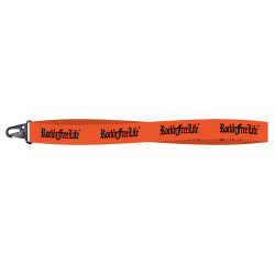 Keyring uni écriture noire 49cm de long