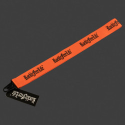 Keyring uni écriture noire 49cm de long