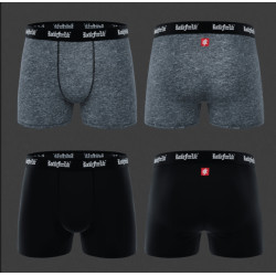 Lot de 2 boxers homme en coton Sex'N Rock' Roll