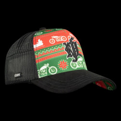 Casquette trucker avec filet bi-matière Christmas